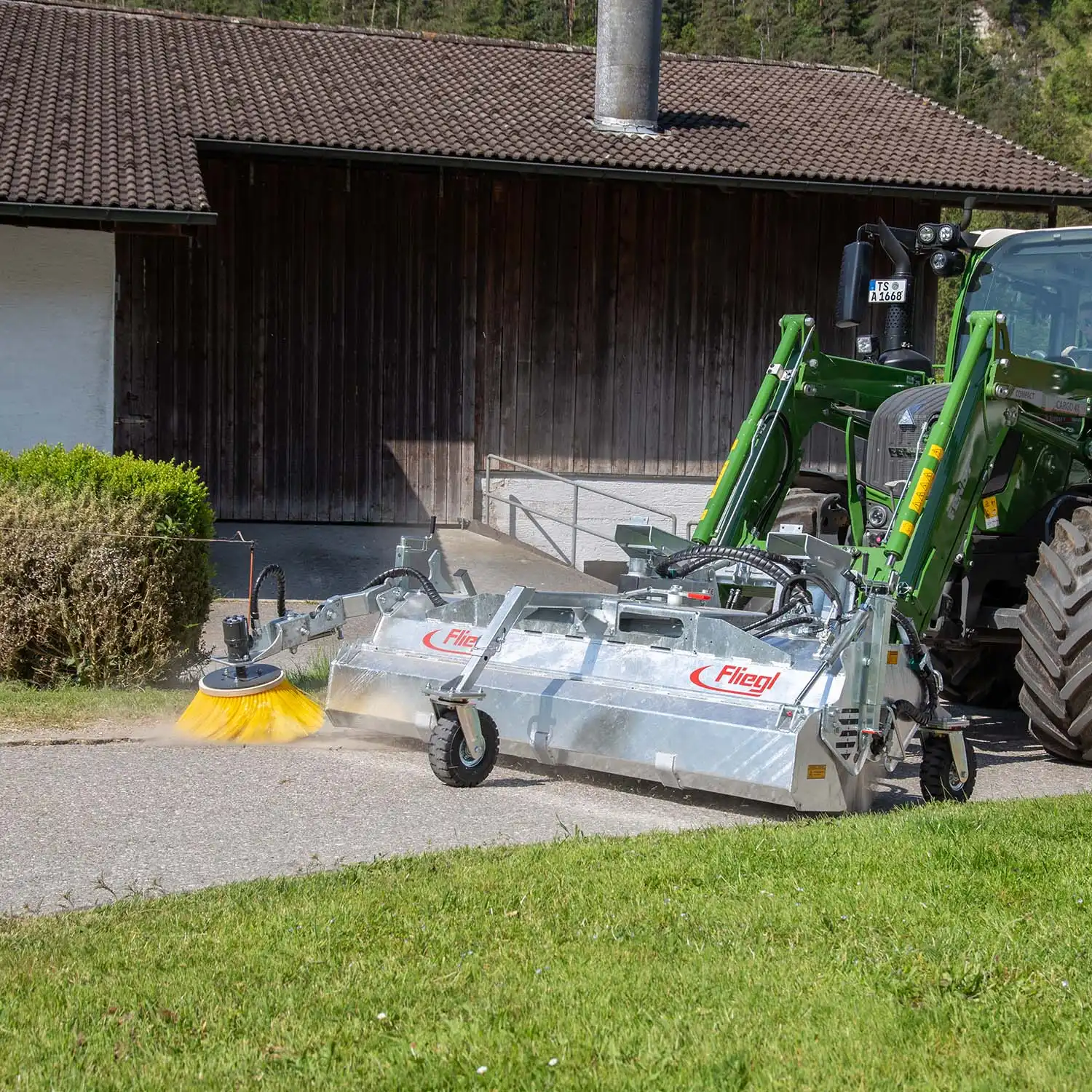 Zamiatarka do ciągnika Fliegl Typ 500