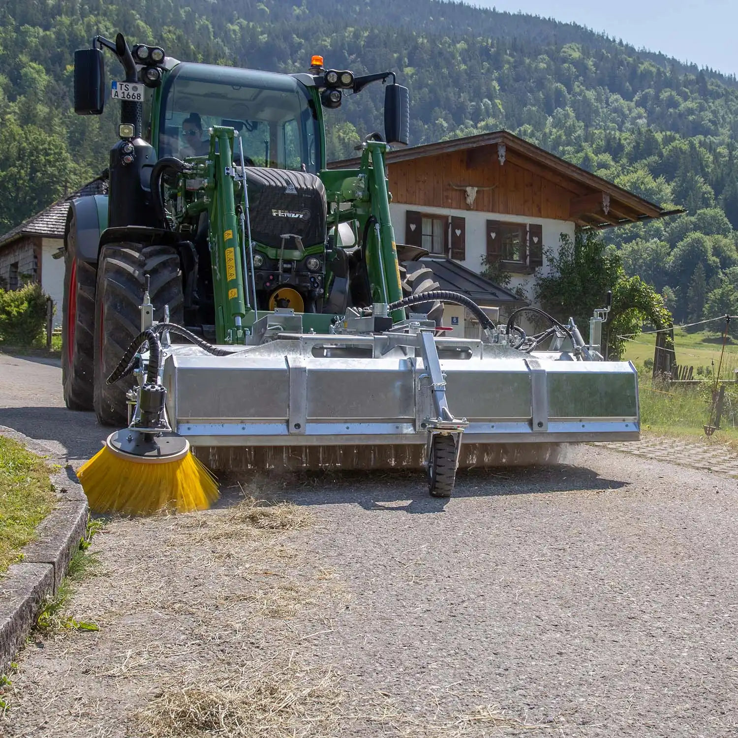 Zamiatarka do ciągnika Fliegl Typ 500